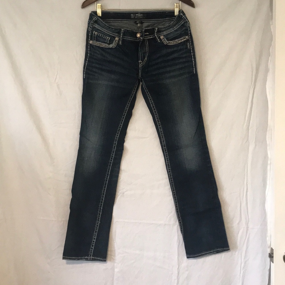 Silver jeans
